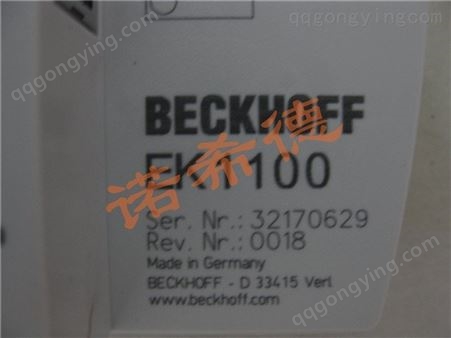 供应倍福Beckhoff通讯模块、制动器  驱控器 工控机 